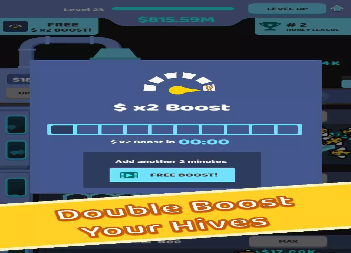 Ảnh 3 của Bee Factory Mod APK 1.30.6 (Menu, Vô Hạn Tiền) Download Bee Factory Mod