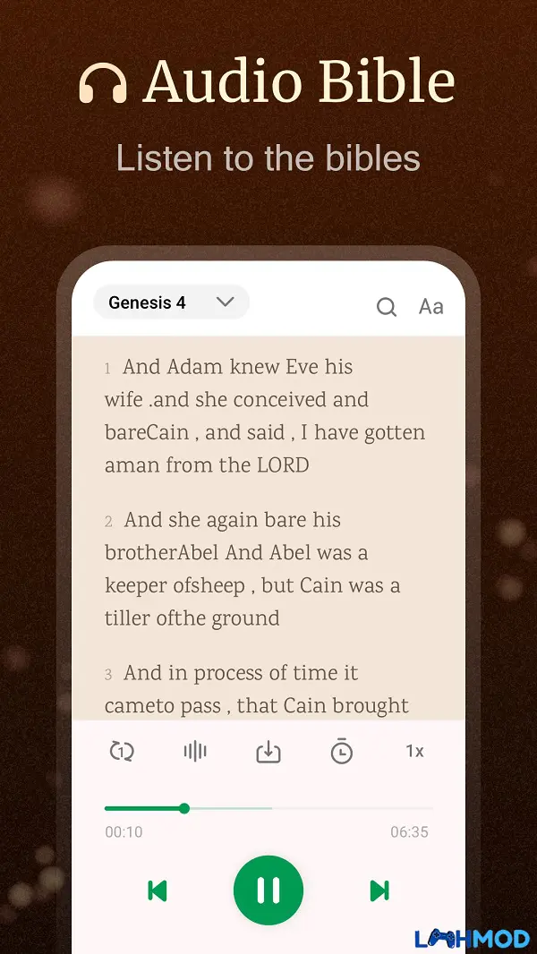 Ảnh 4 của Tải ứng dụng KJV Bible Now Mod Apk 1.1.4.1014 (Mở khóa Pro) Giao diện chính của ứng dụng KJV Bible Now trên Android