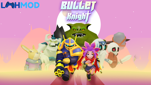 Ảnh 3 của Bullet Knight MOD APK 1.2.15 (Tăng sát thương) Android Giao diện chọn nhân vật hoặc nâng cấp trong Bullet Knight