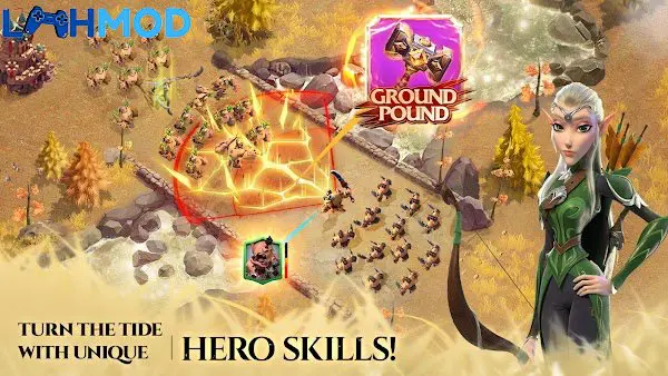 Ảnh 3 của Tải trò chơi Call of Dragons APK 1.0.11.13 cho Android iOS Các chủng tộc và đơn vị trong Call of Dragons