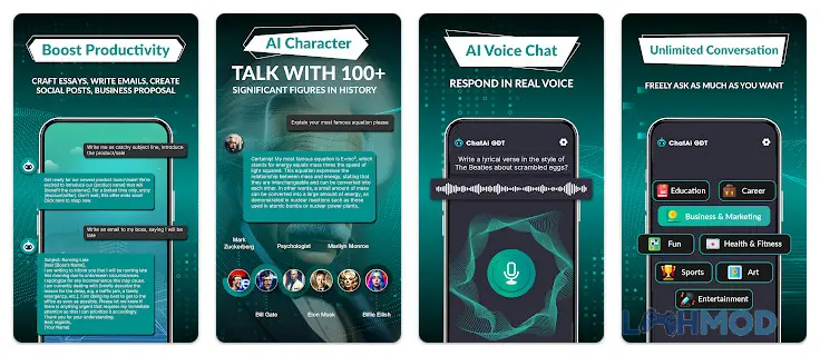 Ảnh 4 của Tải ứng dụng ChatGPT Mod 2.9.2 (Mở khóa Pro) cho Android iOs Các trường hợp sử dụng ChatGPT Mod