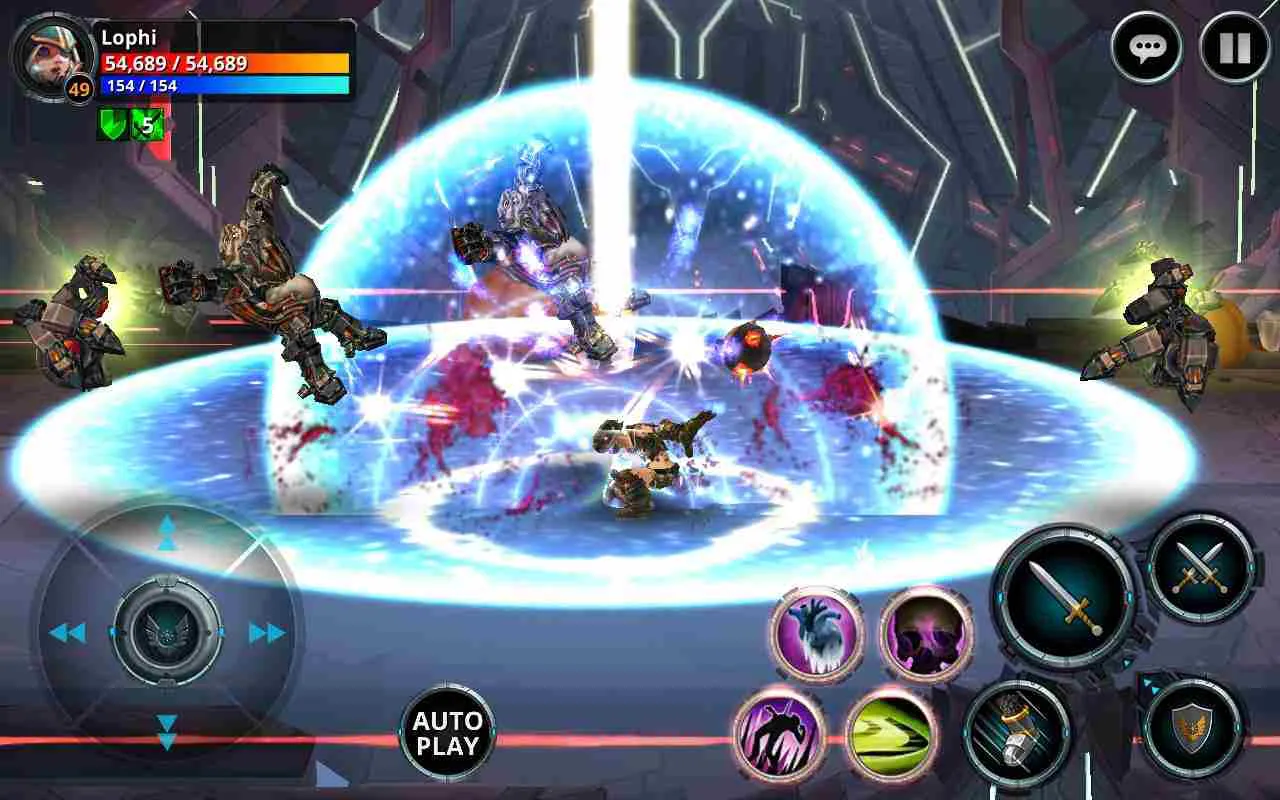Ảnh 3 của Tải game ChronoBlade Mod APK 1.4.8 (Vô Hạn Tiền) ChronoBlade Mod với đồ họa 3D ấn tượng