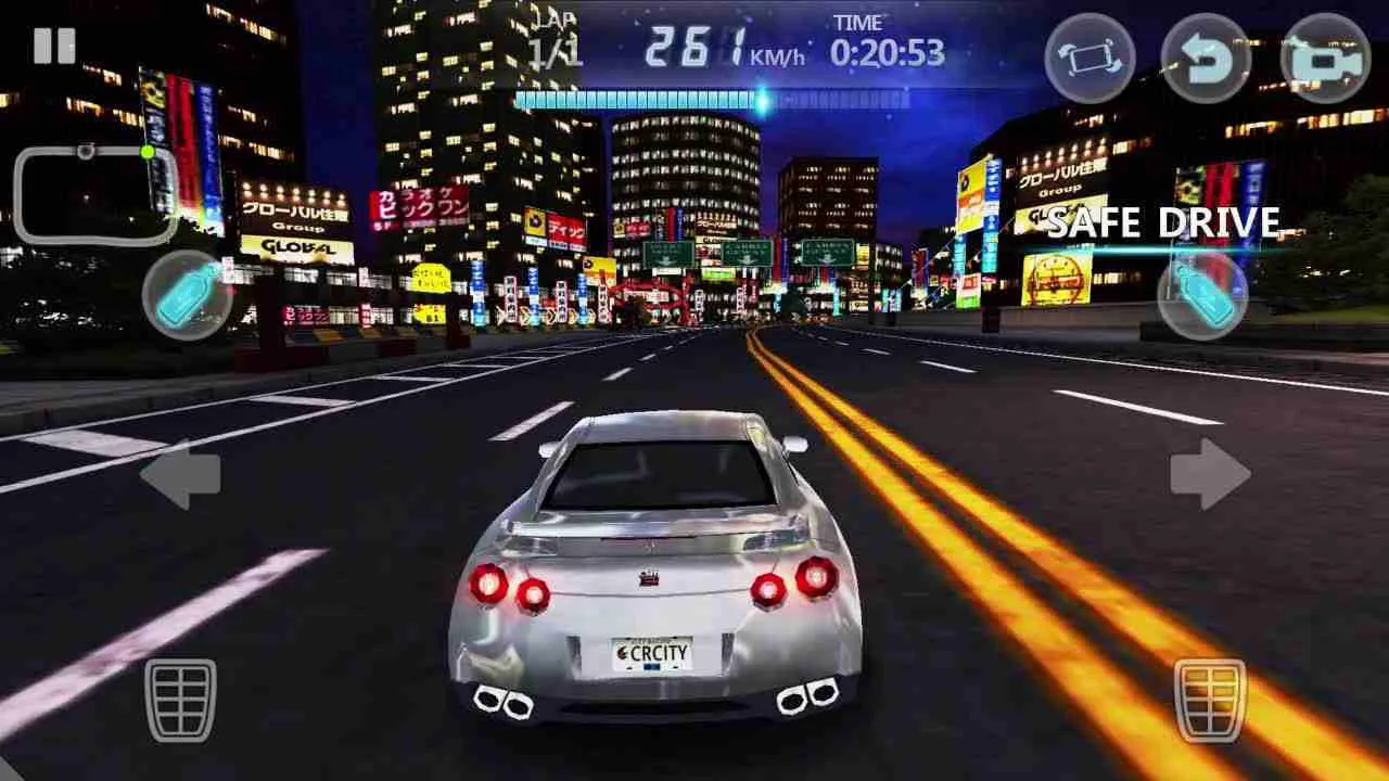 Ảnh 4 của City Racing 3D Mod APK 5.8.5017 (Menu, Vô Hạn Tiền) Giao diện tùy chỉnh xe trong City Racing 3D với các tùy chọn màu sắc và decal