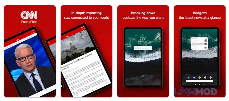 Ảnh 4 của Tải ứng dụng CNN News Mod 7.23.1 (AdFree) cho Android iOs Ứng dụng CNN News Mod hiển thị các nội dung video theo yêu cầu