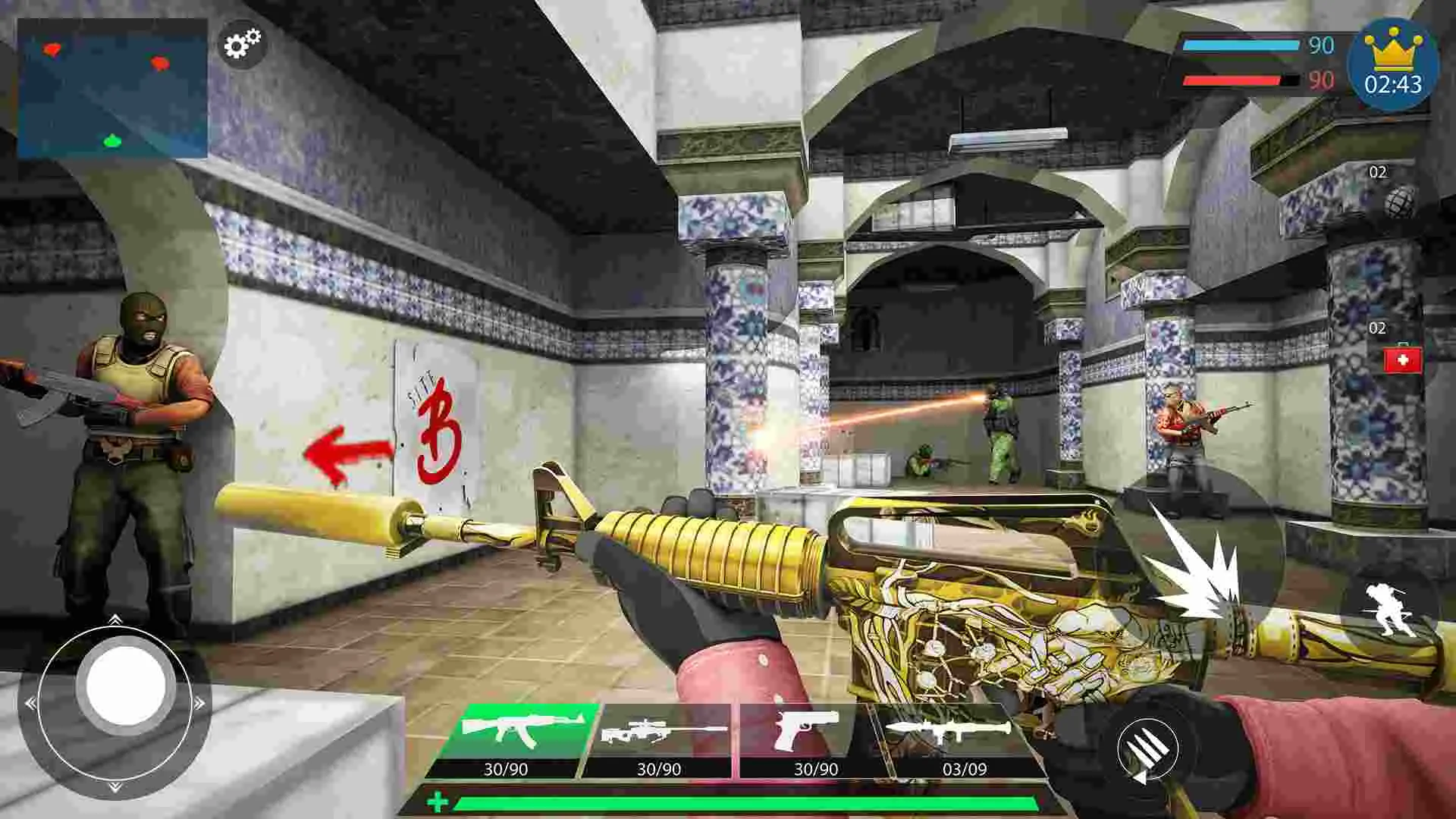 Ảnh 5 của Commando Gun Shooting Games 3D Mod APK 3.9 (Menu, Bất tử, Đạn, Onehit) Hướng dẫn tải Commando Gun Shooting Games 3D Mod an toàn