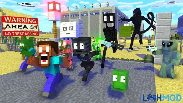 Ảnh 3 của Tải game Craft Smasher Apk 01.0.46 cho Android, IOS Kho vũ khí đa dạng trong Craft Smasher