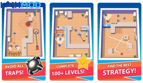 Ảnh 1 của Tải Crawler Hit APK 0.25.2 cho Android iOS Xe tăng chiến đấu trong môi trường 3D với hiệu ứng ánh sáng