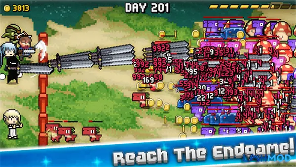 Ảnh 3 của Tải Days Bygone – Castle Defense MOD APK v2.6.4 (Full Tiền, Kim Cương) Các tính năng nâng cấp và mua sắm trong Days Bygone – Castle Defense