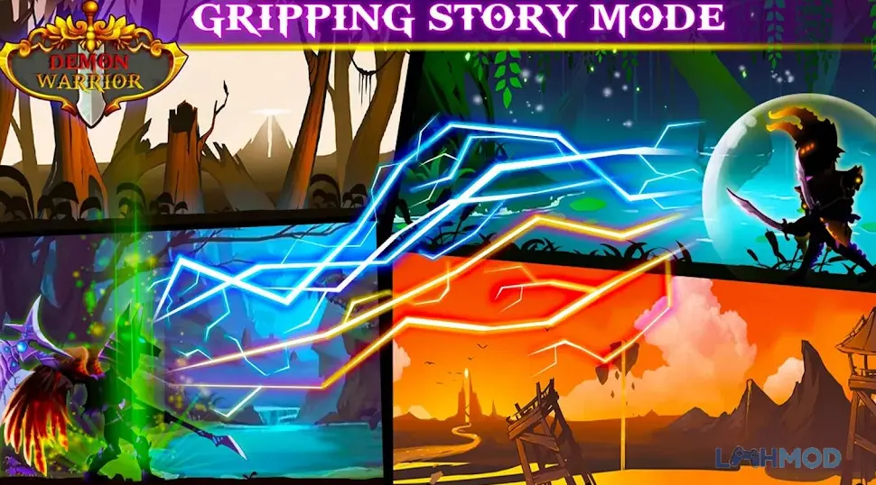 Ảnh 1 của Tải Demon Warrior Premium Mod Apk 6.2 (Free Shopping) cho Android iOs demon-warrior-premium-mod-apk-1