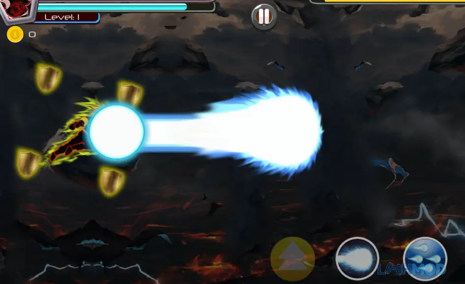 Ảnh 1 của Tải Devil Fighter Dragon X Mod Apk 45 (High EXP, No ADS) cho Android iOs Màn hình chọn nhân vật trong Devil Fighter Dragon X với nhiều chiến binh