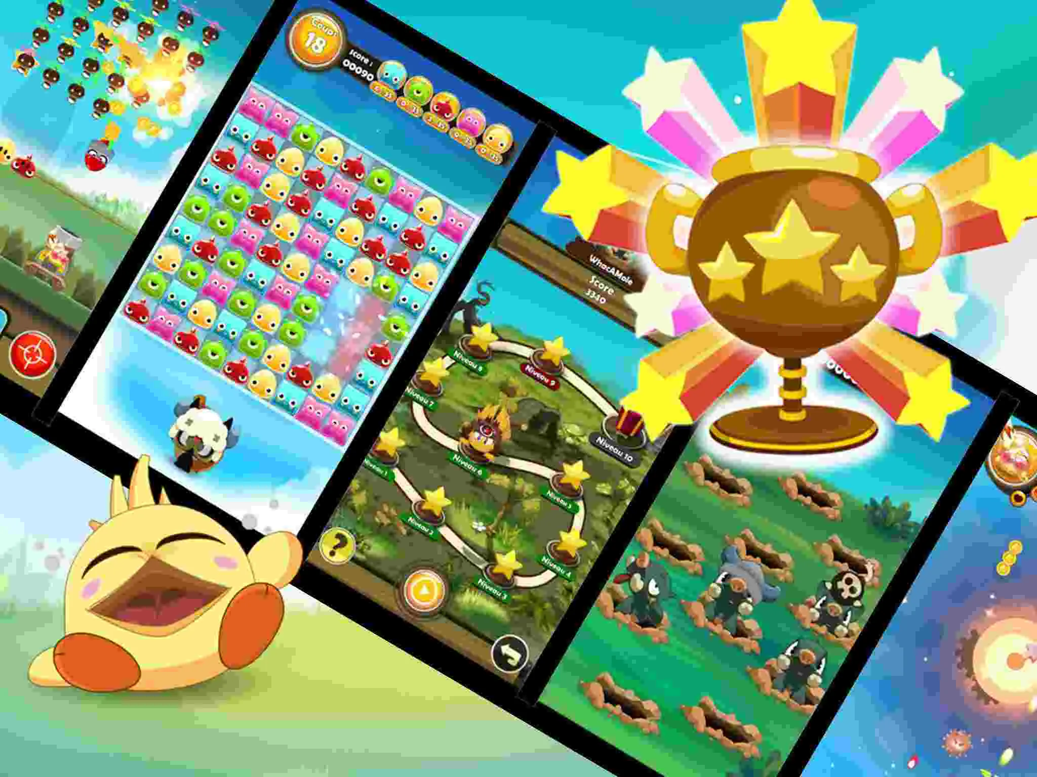Ảnh 5 của DOFUS Pets Mod APK 1.10.2 (Menu, Vô Hạn Tiền) Thú cưng tương tác với môi trường trong DOFUS Pets Mod