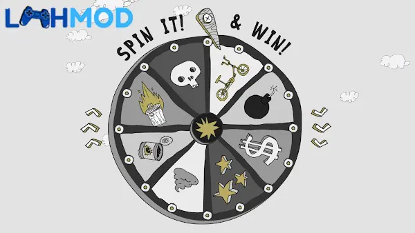 Ảnh 2 của Tải game Doofus Drop MOD APK 1.0.42 (Vô hạn tiền) cho Android iOS Doofus đang chuẩn bị lao xe đạp xuống dốc với tư thế hài hước