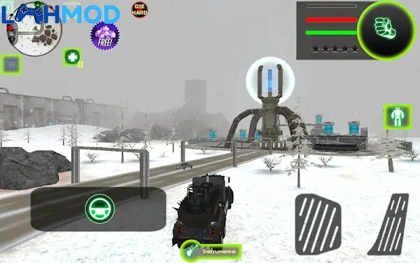 Ảnh 2 của Tải Dragon Robot 2 APK 2.5.2 cho Android iOS Giao diện chiến đấu trong Dragon Robot 2