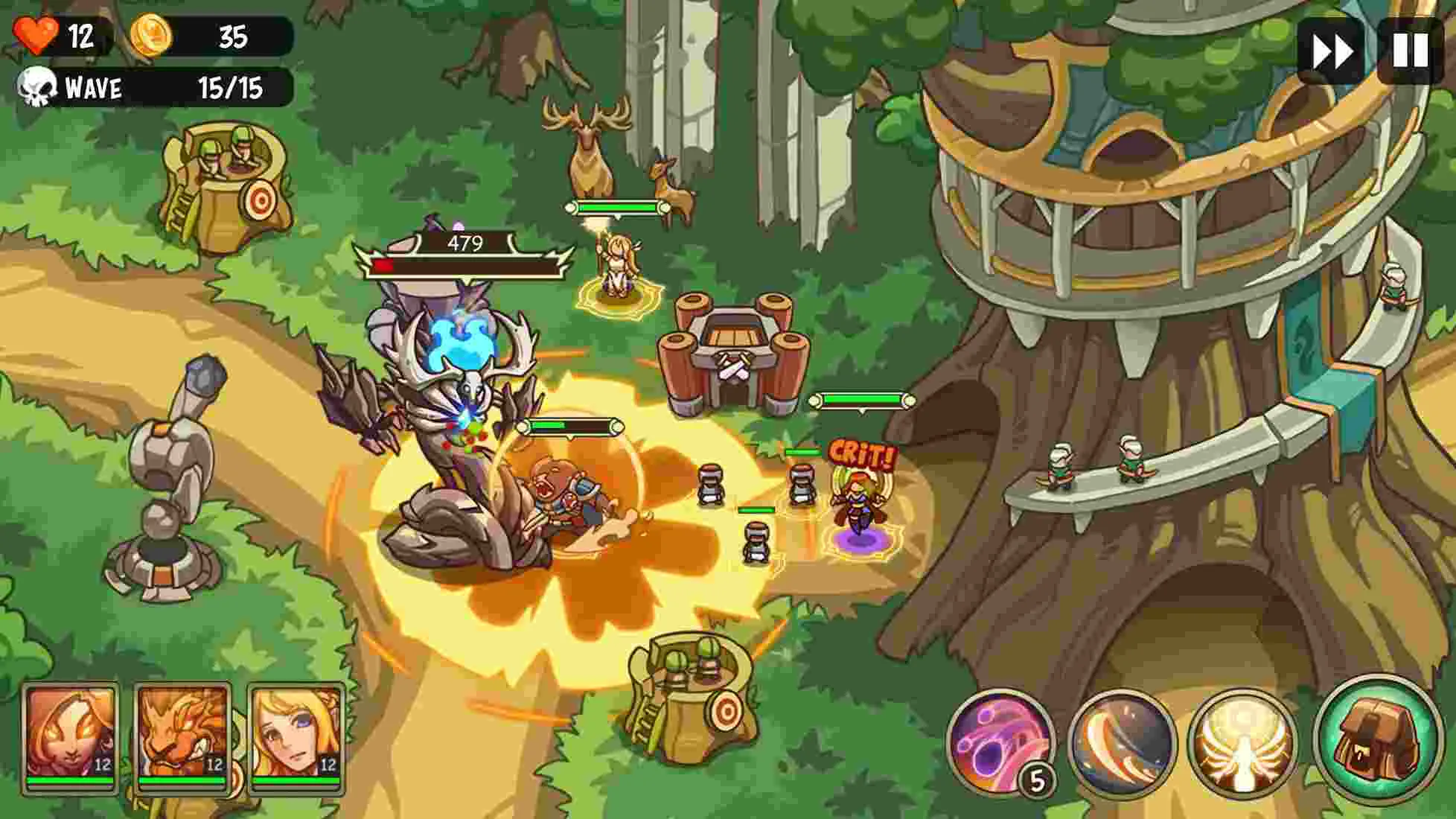 Ảnh 4 của Tải Empire Warriors Mod APK 2.5.14 (Mua Sắm Miễn Phín) Ảnh chụp màn hình game Empire Warriors: Offline Games Mod đang diễn ra trận chiến