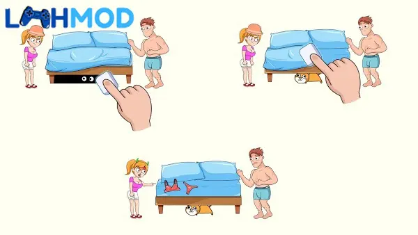 Ảnh 2 của Tải trò chơi Erase girl APK 1.1.6 cho Android iOS Erase girl in-game screenshot