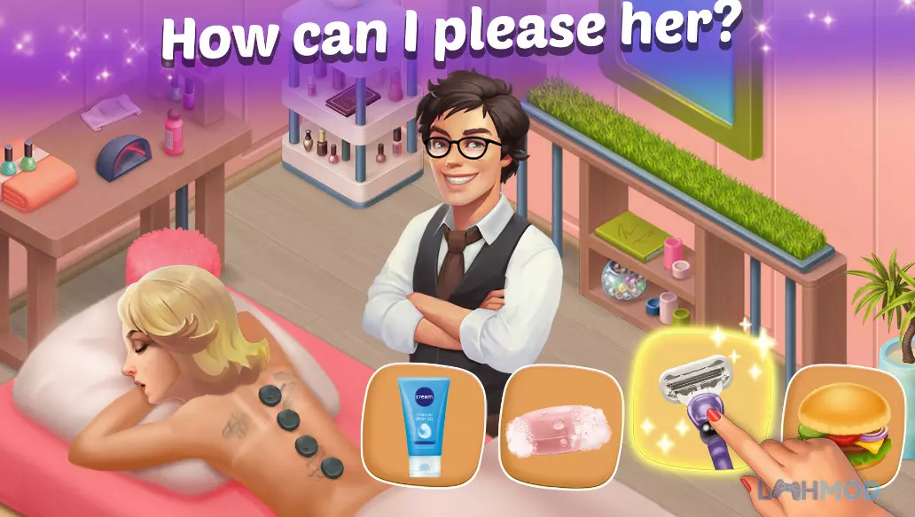 Ảnh 2 của Tải Family Hotel Mod Apk 2.53 (Miễn phí mua sắm) cho Android iOs Màn hình giao diện game Family Hotel với các nhân vật và khách sạn cũ