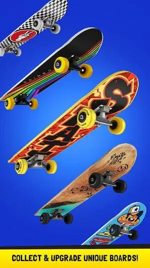 Ảnh 5 của Tải game Flip Skater Mod APK 2.31 (Menu, Vô Hạn Tiền) Hình ảnh quảng bá Flip Skater Mod với nhân vật đang biểu diễn kỹ năng