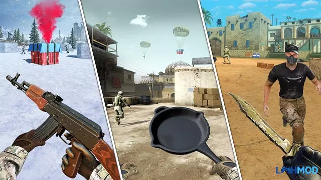 Ảnh 4 của Tải game FPS Commando Shooting Games Mod Apk 1.7 (Bất tử) cho Android, IOS Phần thưởng nhiệm vụ không giới hạn
