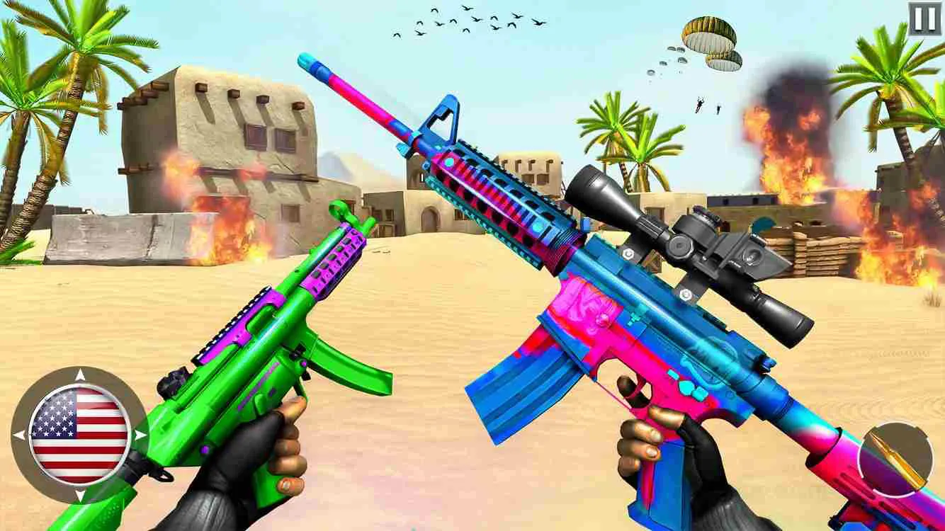Ảnh 5 của Tải game Fps Shooting Strike Mod APK 1.49 (Vô Hạn Tiền) Game Fps Shooting Strike Mod