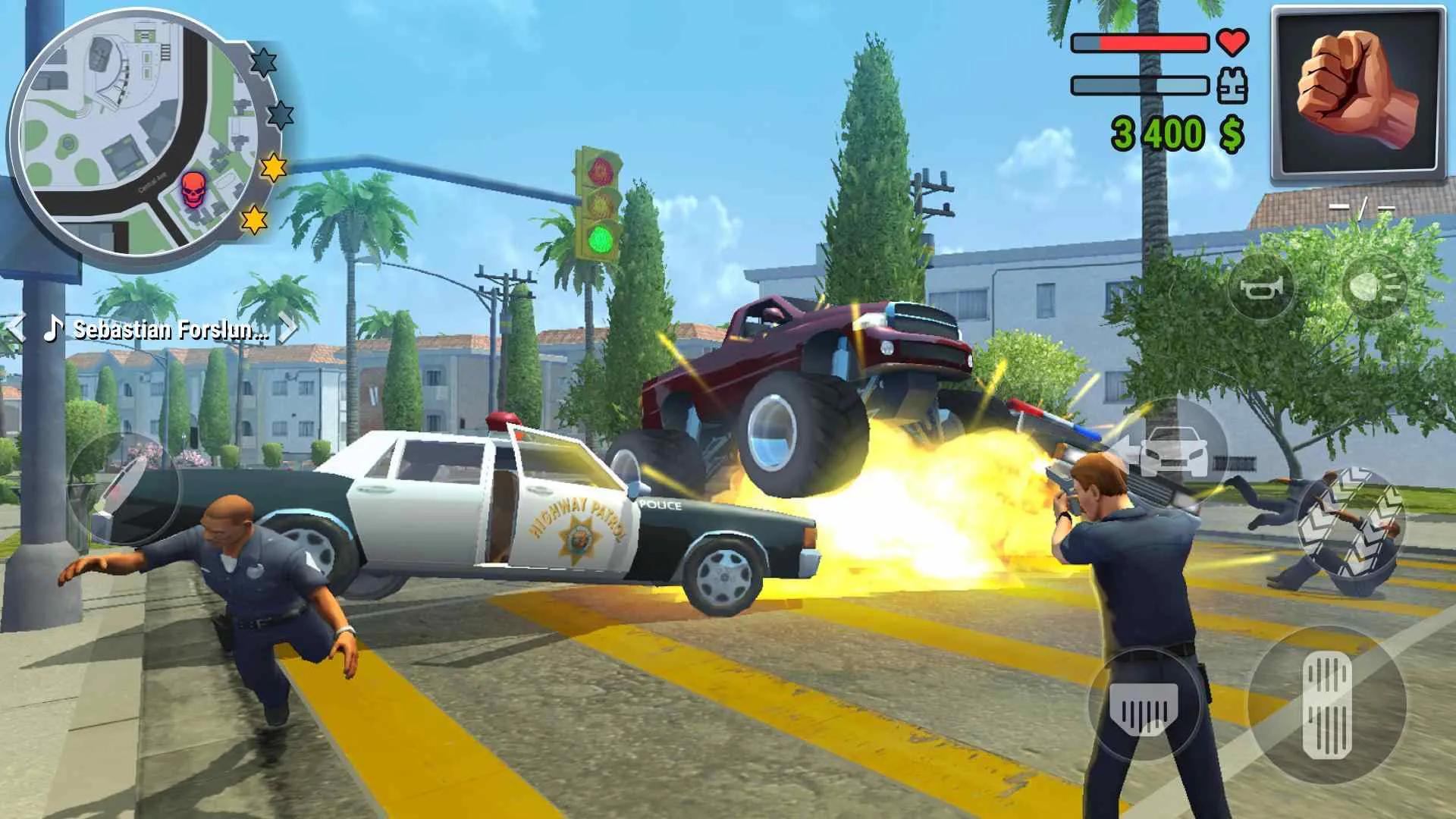 Ảnh 4 của Tải Gangs Town Story Mod APK 0.25.2 (Menu, Mua sắm miễn phí) Gangs Town Story mod 1