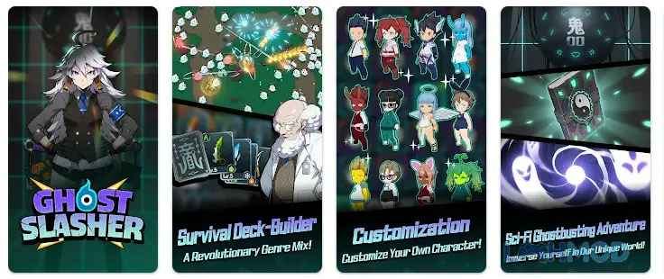 Ảnh 2 của Tải Ghost Slasher Mod Apk 1.0.6 (Damage & Defense Multiplier, God Mode) cho Android iOs Cảnh chiến đấu trong Ghost Slasher Mod