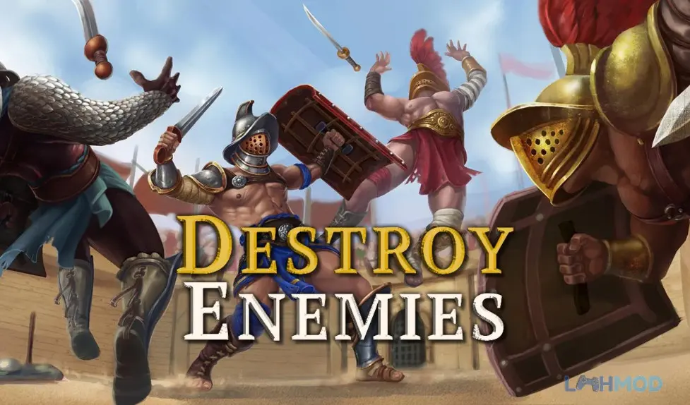 Ảnh 1 của Tải Gladiator glory egypt Apk 1.2.0 cho Android iOs Đấu sĩ chuẩn bị cho trận chiến trong đấu trường
