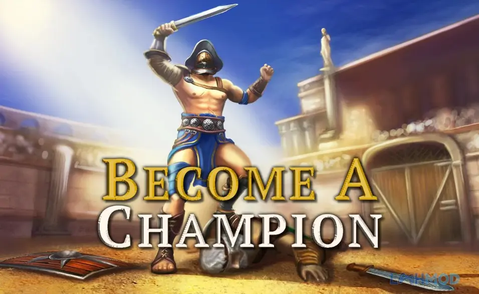 Ảnh 3 của Tải Gladiator glory egypt Apk 1.2.0 cho Android iOs Gladiator Glory: Cảnh đấu trường rộng lớn nhìn từ trên cao