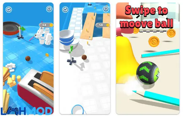 Ảnh 3 của Tải GO Toy Ball APK 2.10 cho Android iOS GO Toy Ball trong môi trường rừng rậm