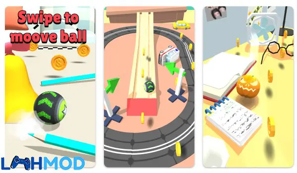 Ảnh 4 của Tải GO Toy Ball APK 2.10 cho Android iOS GO Toy Ball trên nền một không gian đồ chơi