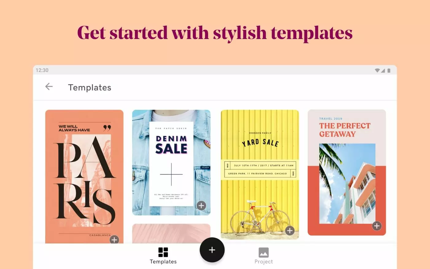 Ảnh 2 của Tải ứng dụng GoDaddy Studio Mod Apk 7.15.2 (Đã mở khóa Pro) cho Android iOs Giao diện chỉnh sửa trong GoDaddy Studio Mod Apk