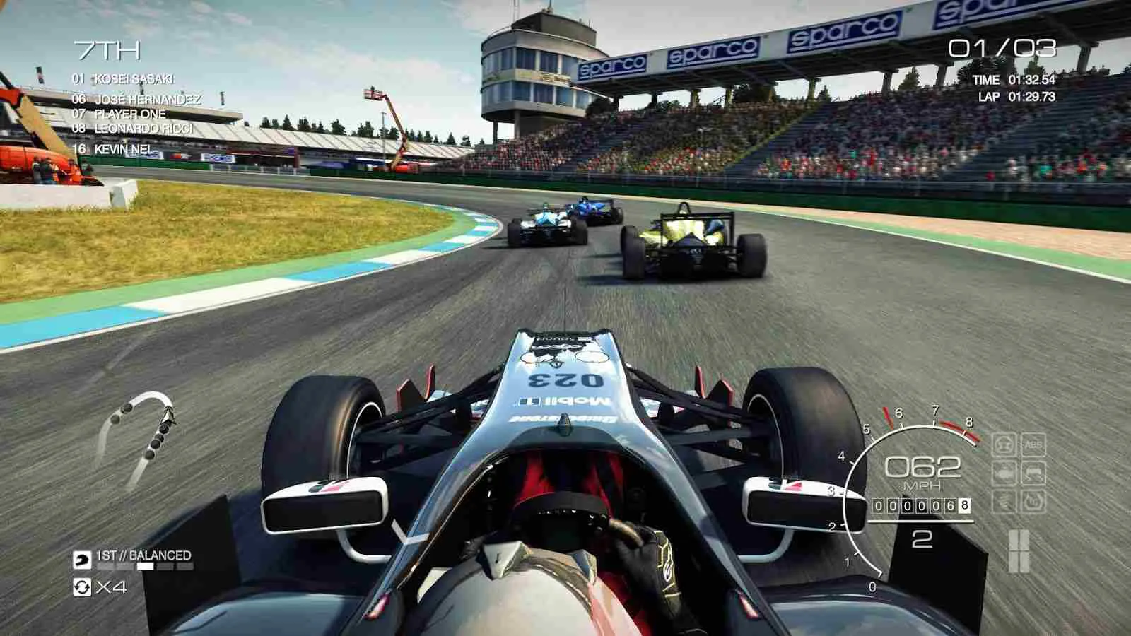 Ảnh 2 của Tải game GRID Autosport Mod APK V1.10.5RC2 (Vô Hạn Tiền) Gameplay hấp dẫn của GRID Autosport Mod APK