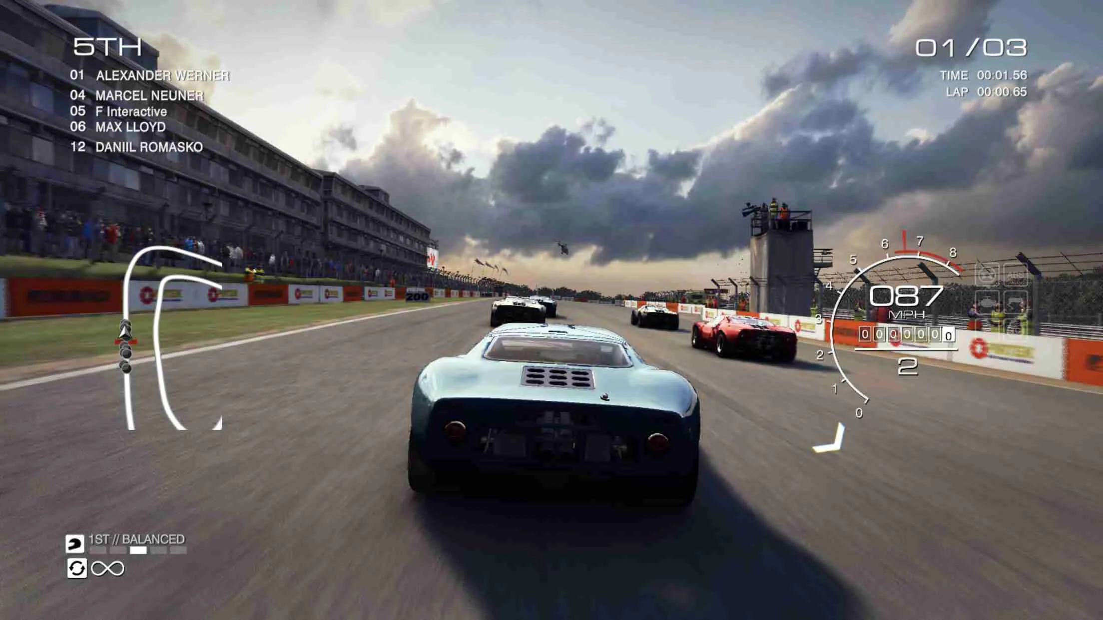 Ảnh 5 của Tải game GRID Autosport Mod APK V1.10.5RC2 (Vô Hạn Tiền) Đồ họa sắc nét trong GRID Autosport Mod APK