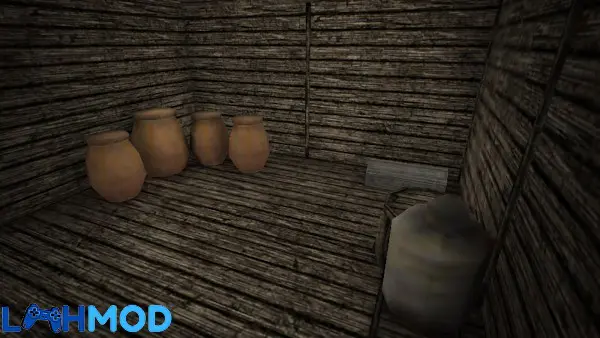 Ảnh 4 của Tải Horror Kiss APK 4.06 cho Android iOS Một bức ảnh cận cảnh khuôn mặt của bà lão trong trò chơi