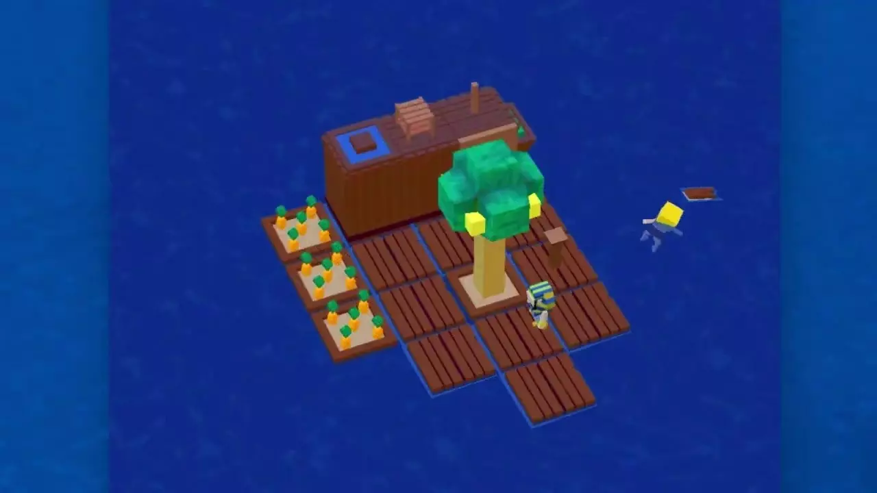 Ảnh 4 của Idle Arks: Build at Sea Mod APK 2.3.10 (Menu, Money, Kim Cương) Một con thuyền lớn được xây dựng giữa biển khơi trong Idle Arks