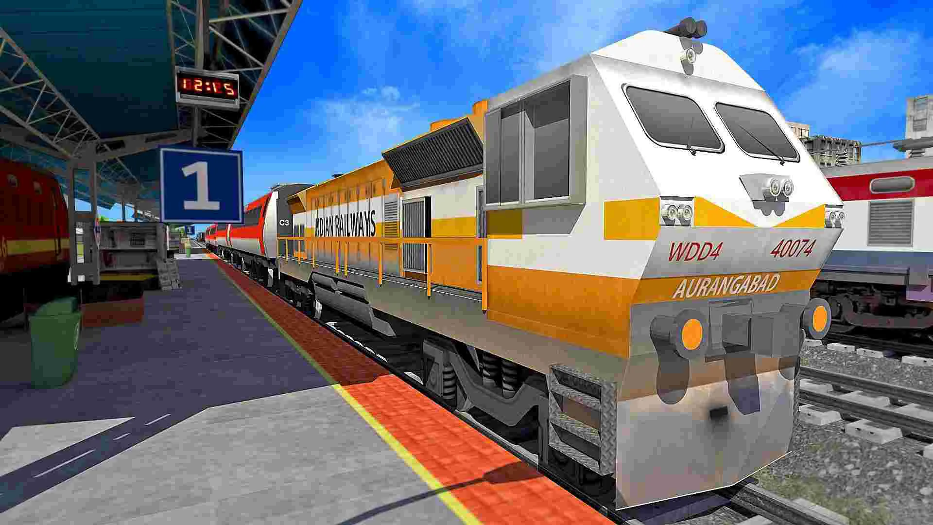 Ảnh 3 của Tải game Indian Train Simulator Mod APK 2022.1.1 (Menu, Vô Hạn Tiền) Hệ thống nhiệm vụ và trạm dừng nghỉ trong Indian Train Simulator Mod