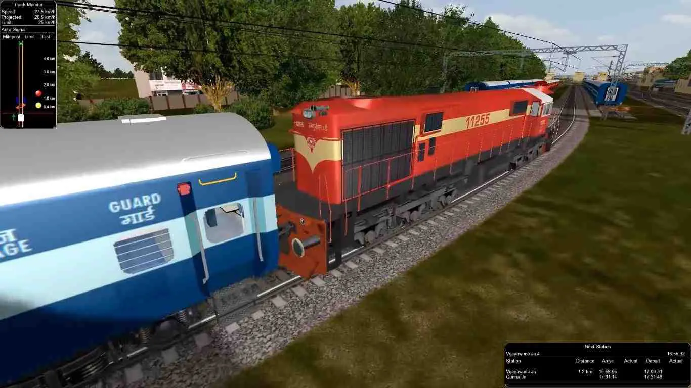 Ảnh 4 của Tải game Indian Train Simulator Mod APK 2022.1.1 (Menu, Vô Hạn Tiền) Đa dạng các loại đầu máy xe lửa trong Indian Train Simulator Mod