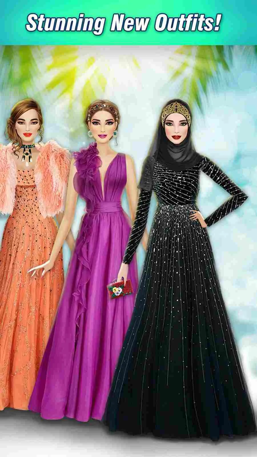 Ảnh 5 của Tải game International Fashion Stylist Mod APK 6.2 (Menu, Vô Hạn Tiền) Nhân vật game đang trình diễn một bộ trang phục độc đáo với phụ kiện túi xách