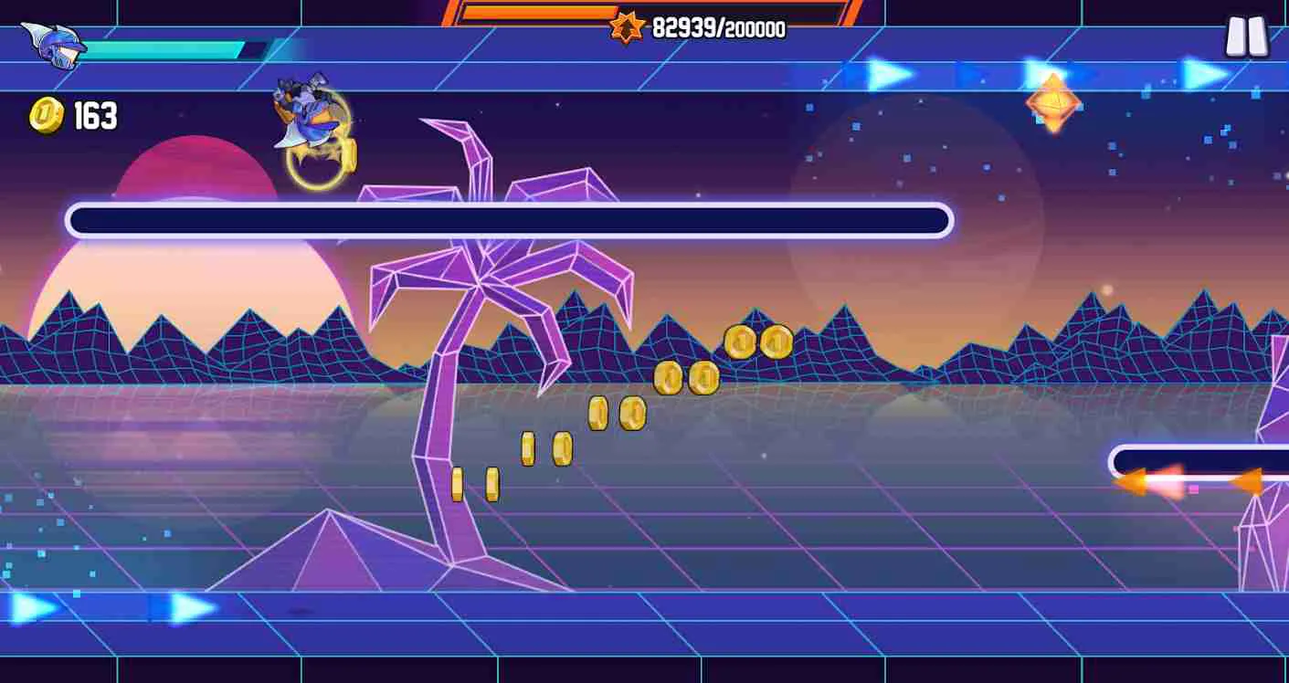 Ảnh 3 của Tải game Jetpack Joyride 2 Mod APK V1.61.1 (Menu, Vô Hạn Tiền) Nhân vật Barry với súng và phản lực trong môi trường game