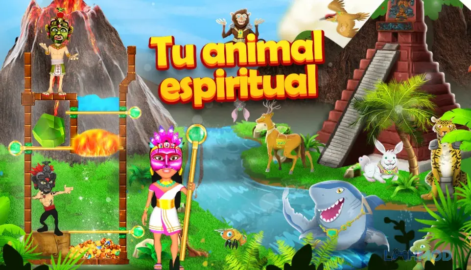 Ảnh 2 của Tải Joya Life Apk 1.64 cho Android iOs Nhân vật Chel và Tikalito trong Joya Life