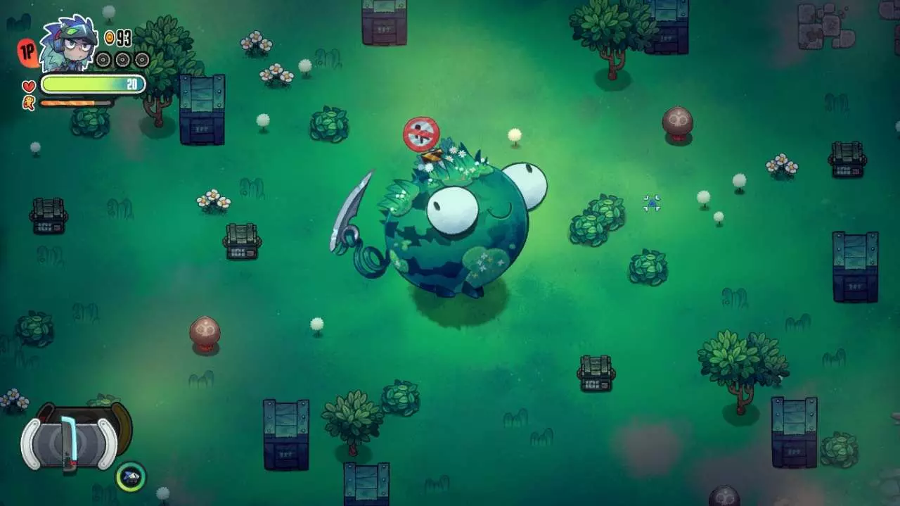 Ảnh 2 của Tải Juicy Realm Mod APK 3.1.5 (Menu/Bất Tử/Mở Khóa) Nhân vật trong Juicy Realm Mod đang khám phá môi trường game