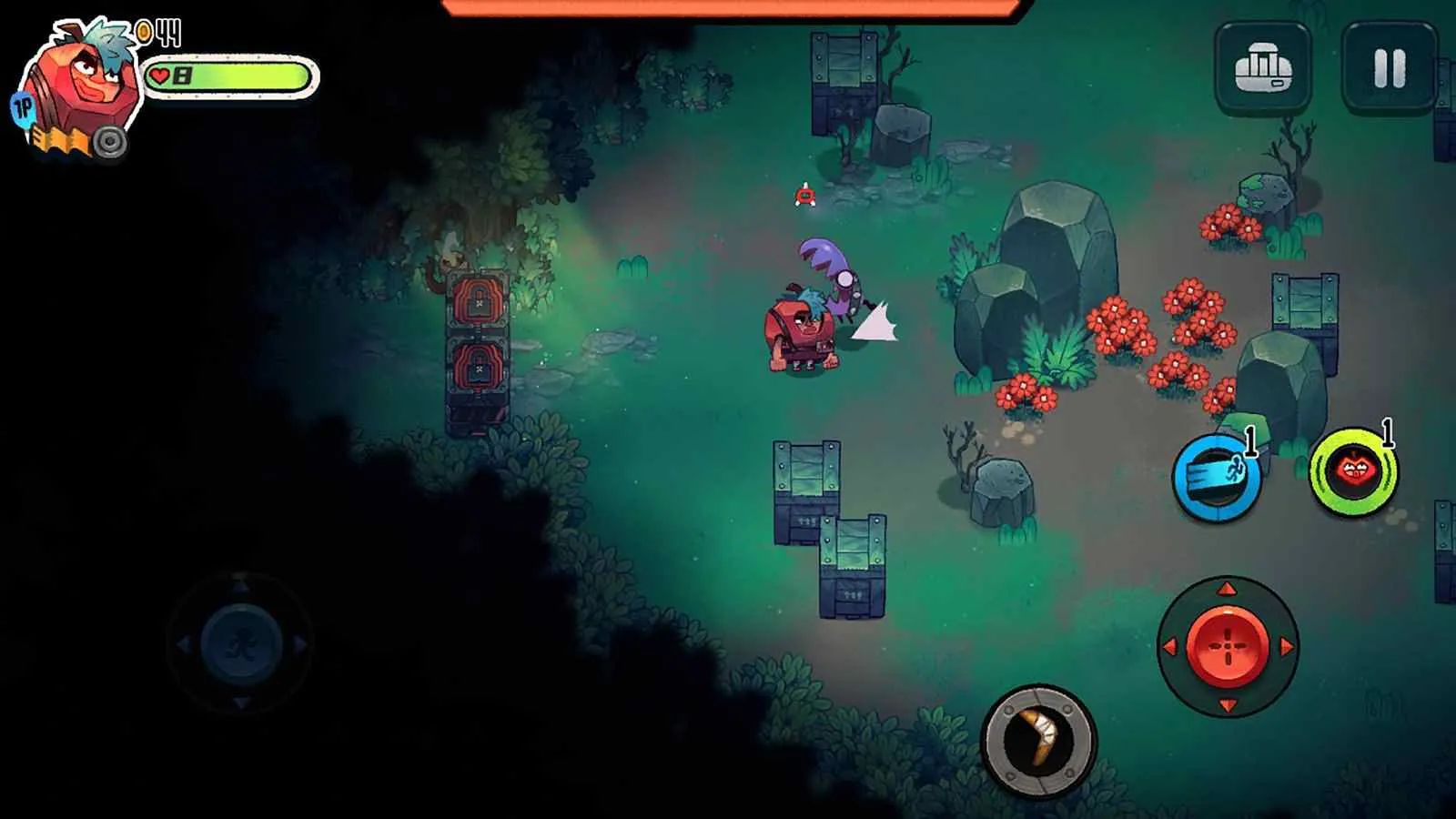 Ảnh 3 của Tải Juicy Realm Mod APK 3.1.5 (Menu/Bất Tử/Mở Khóa) Hệ thống vũ khí đa dạng trong Juicy Realm Mod
