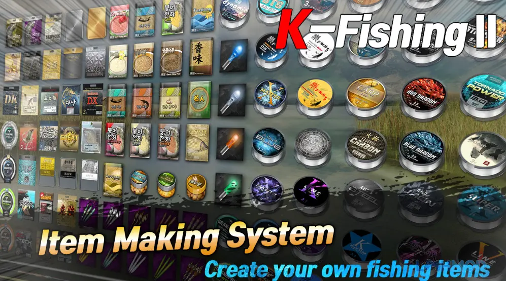 Ảnh 4 của Tải game KFishing2 Apk 96 cho Android iOs Phụ kiện câu cá trong KFishing2