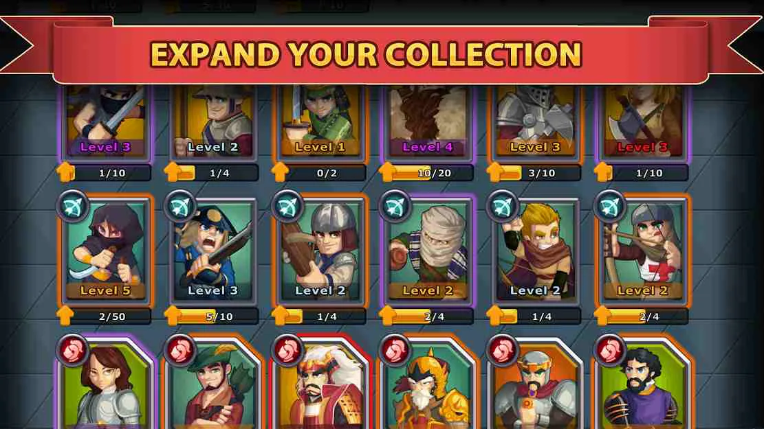 Ảnh 5 của Tải game Knights and Glory Mod APK 2.1.5 (Auto Win) Quá trình tải Knights and Glory Mod