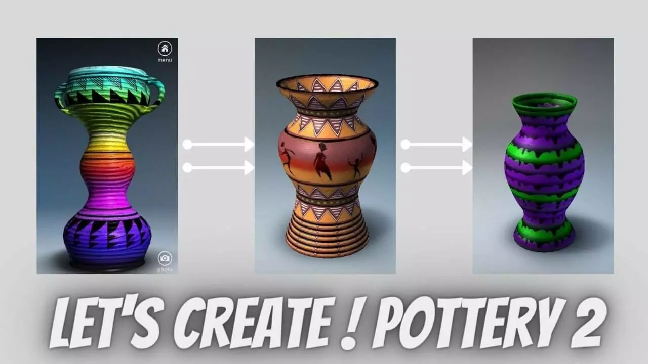Ảnh 2 của Let’s Create! Pottery 2 Mod APK 1.87 (Menu, Vô hạn tiền) Cách tạo hình trong Let’s Create! Pottery 2 Mod