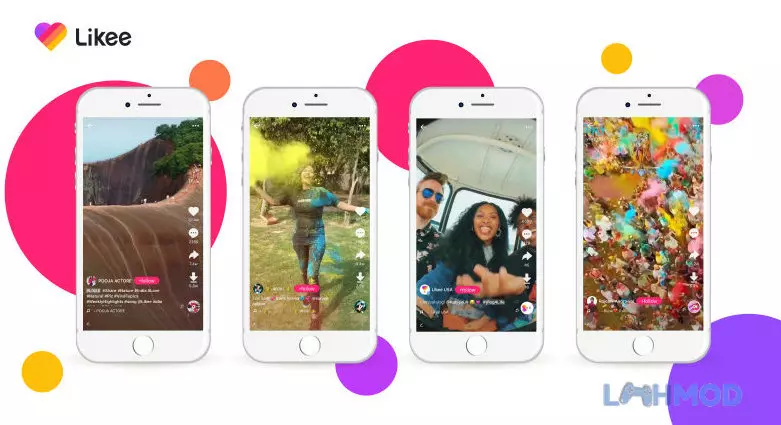 Ảnh 3 của Tải ứng dụng Likee Mod Apk 3.32.5 (Không giới hạn Fans/Likes/Video)cho Android iOs Màn hình khám phá video đa dạng trên Likee