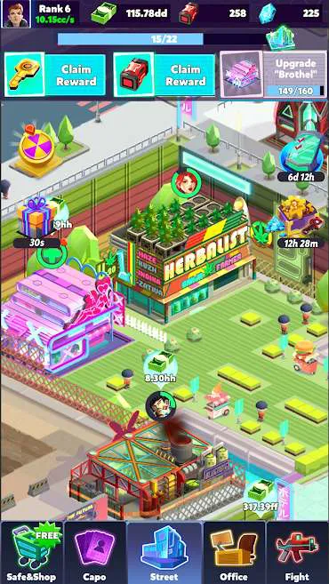 Ảnh 2 của Tải game Mafia Inc Mod APK 0.31 (Vô Hạn Tiền) Dowload Mafia Inc Mod