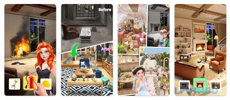 Ảnh 2 của Tải Makeup Merge Fashion Makeover Mod Apk 3.1.2 (Free Shopping) cho Android iOs Giao diện chính của game Makeup Merge: Fashion Makeover