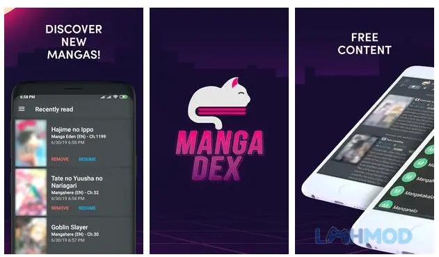 Ảnh 3 của Tải ứng dụng Mangadex Apk 1.0 cho Android iOs Người dùng đang tìm kiếm truyện tranh trong ứng dụng MangaDex