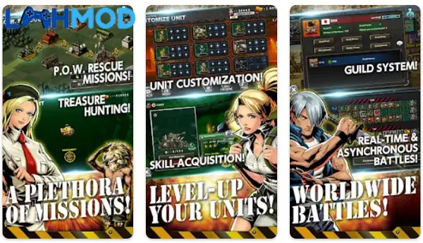 Ảnh 3 của Metal Slug 3 MOD APK 2.0 (Trò chơi đầy đủ) Android Ưu điểm bản mod Metal Slug 3