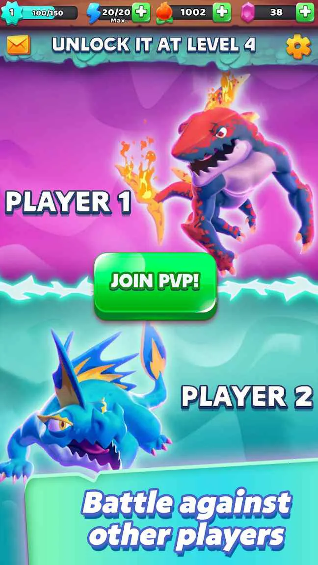 Ảnh 5 của Tải game Monster Tales Mod APK 0.4.100 (Menu, Sát Thương, Bất Tử) Các quái vật đa dạng với nhiều nguyên tố khác nhau trong Monster Tales